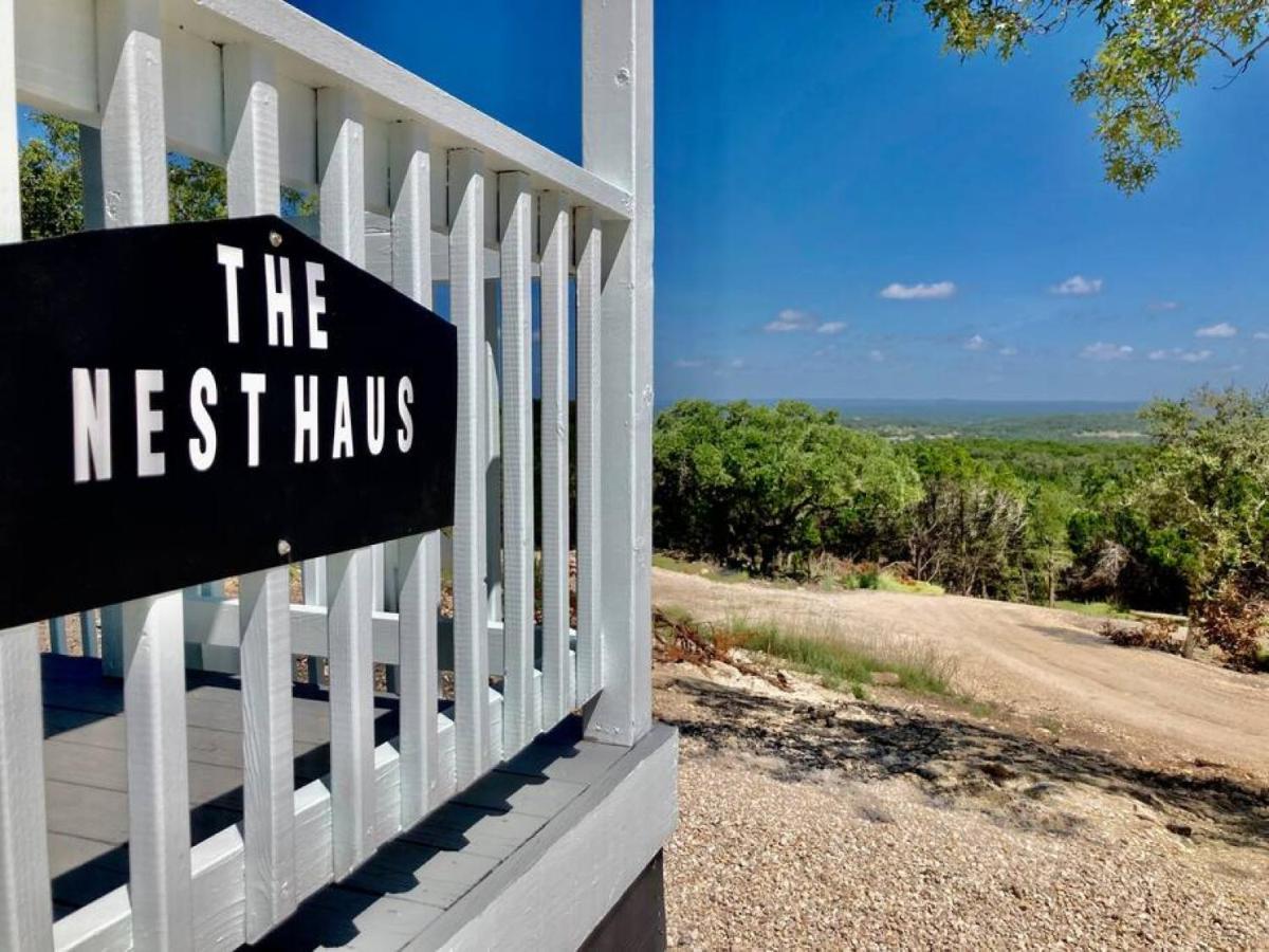 Villa Nest - Texas Tiny House With A Big View Spring Branch Exterior foto